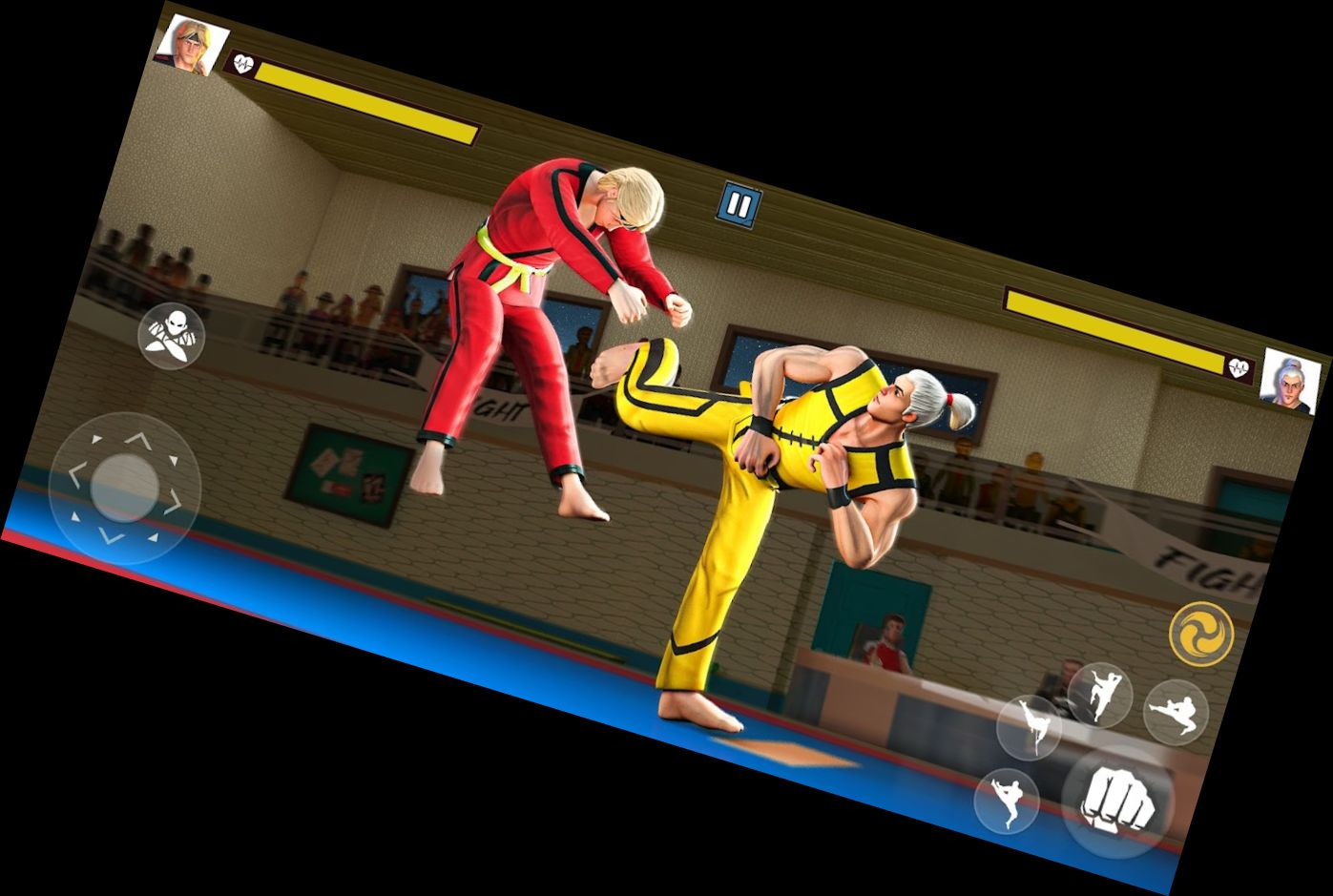 Karateturniere Kampf Kung Fu Spiel