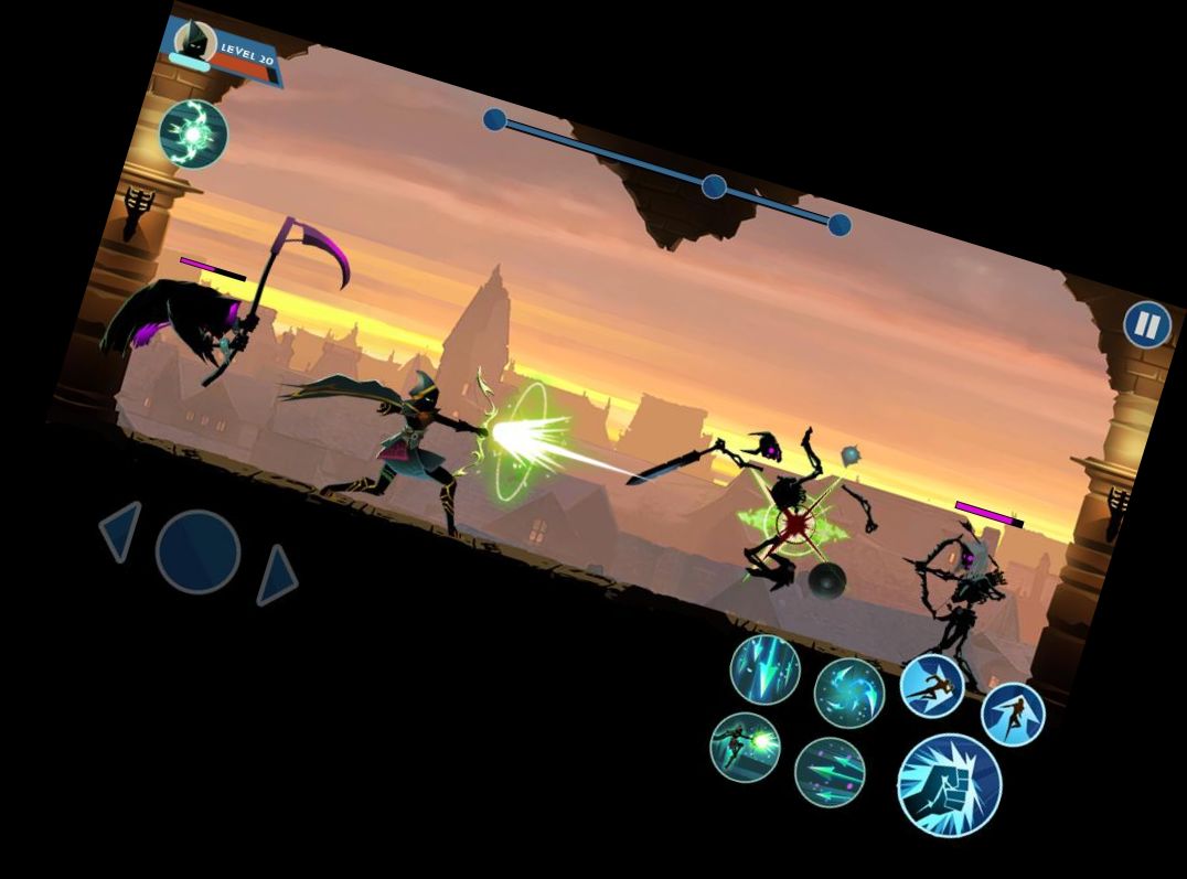 Тіньовий Боєць: Бій