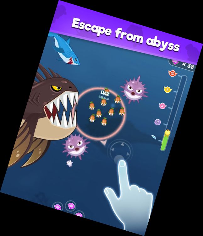 Fisch Gehe.io - Werde der Fisch