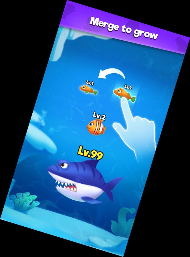 Fisch Gehe.io - Werde der Fisch