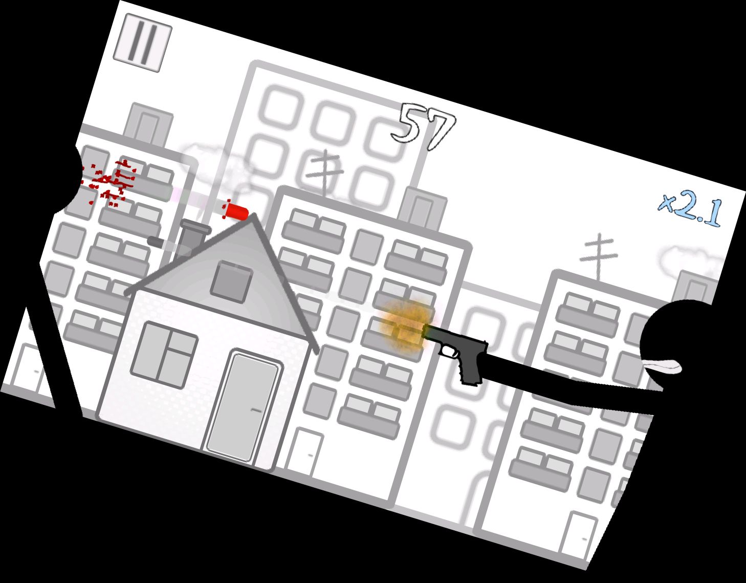 Stickman Verrückte Kugel