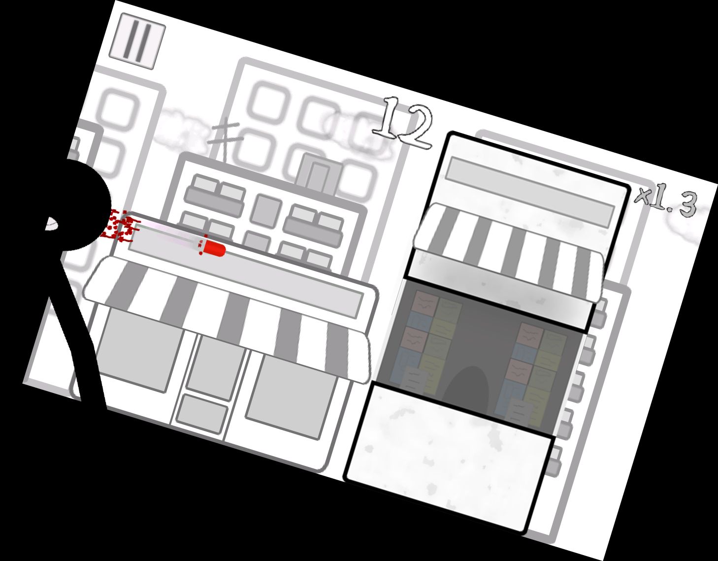 Stickman Verrückte Kugel