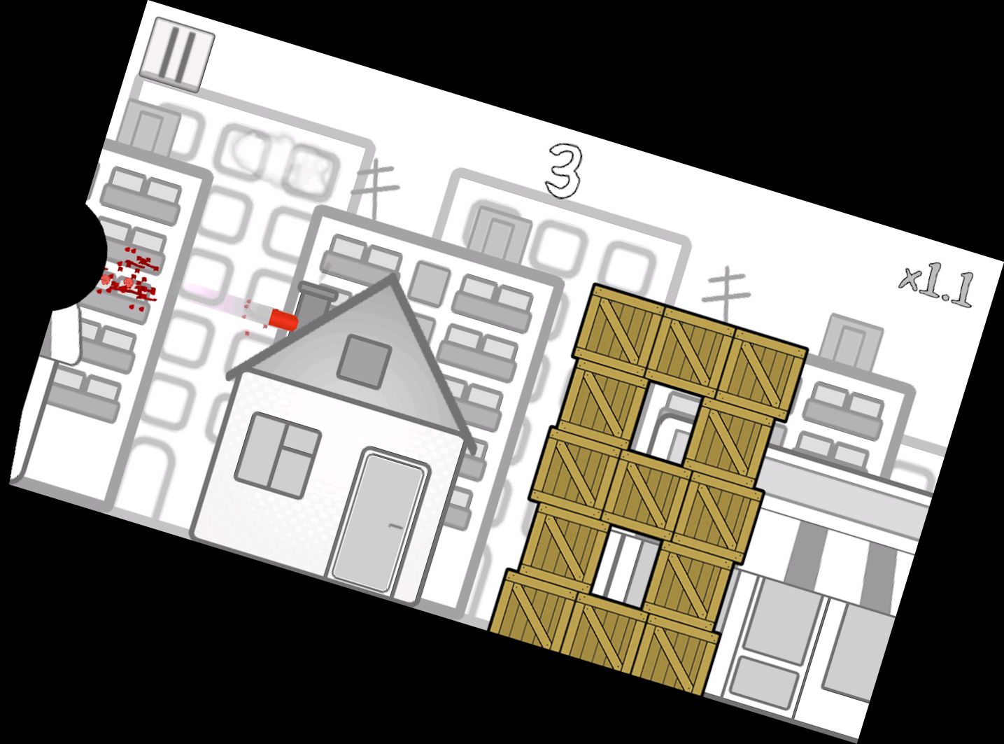 Stickman Verrückte Kugel