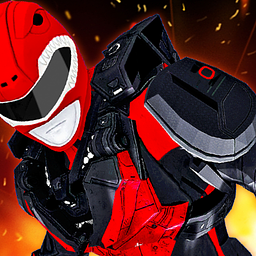 Герой Дино Робот Воин Битва