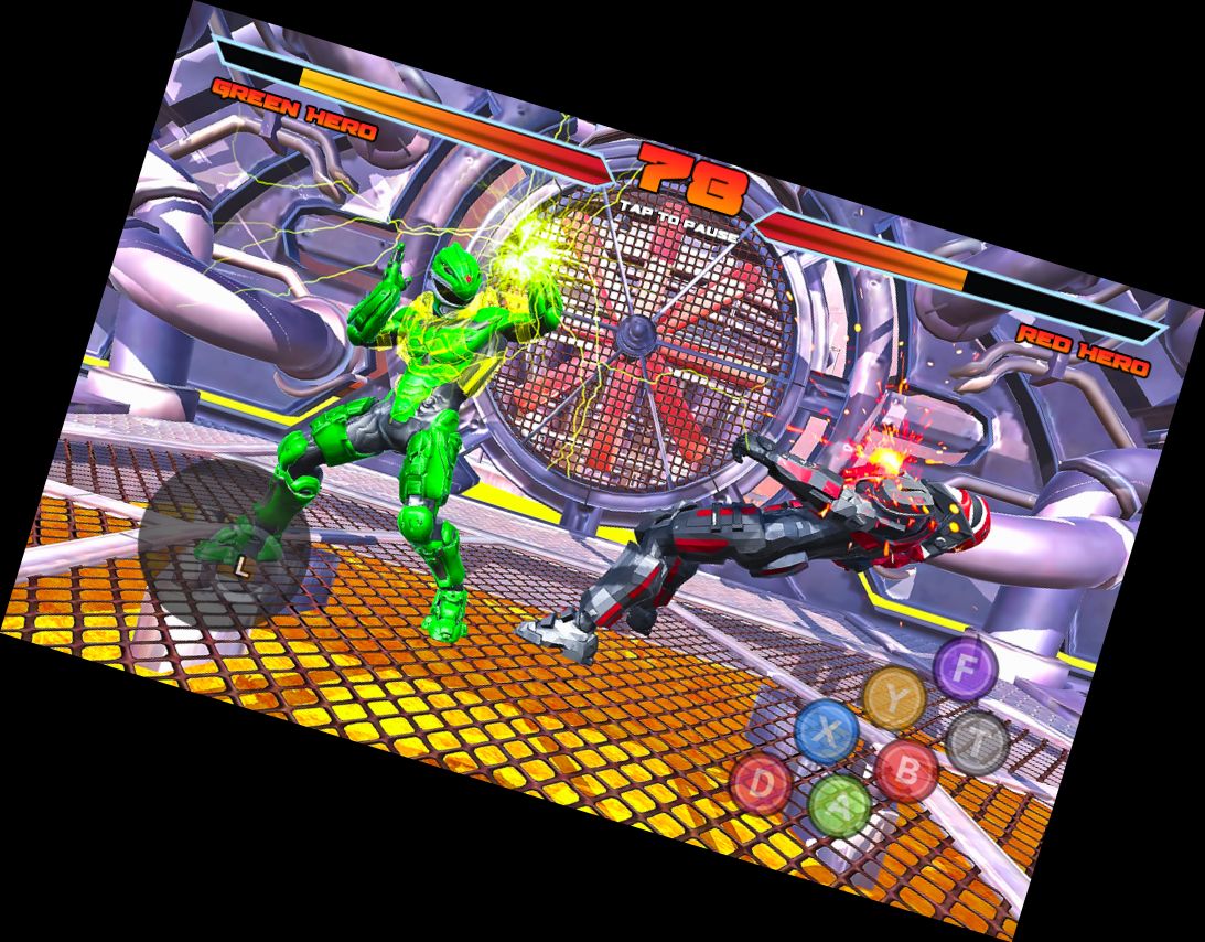 Герой Дино Робот Воин Битва