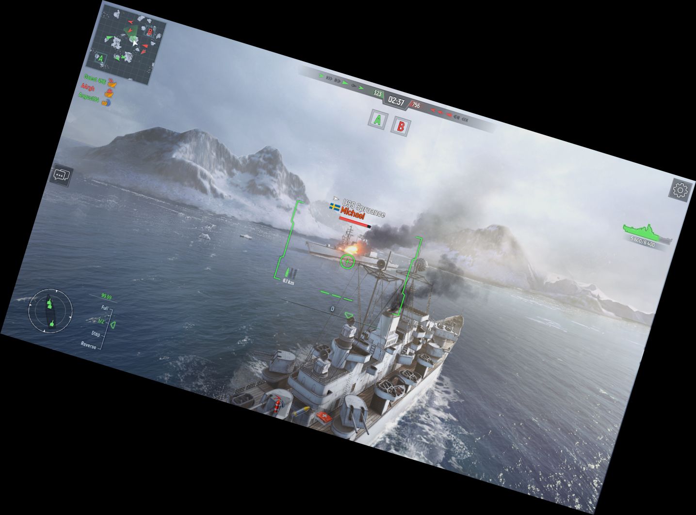 Флот лінкорів: Бит