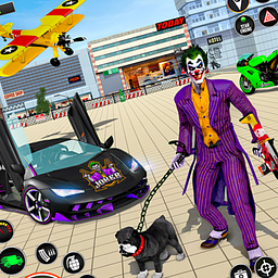 Игра Банковский ограбление Клоун