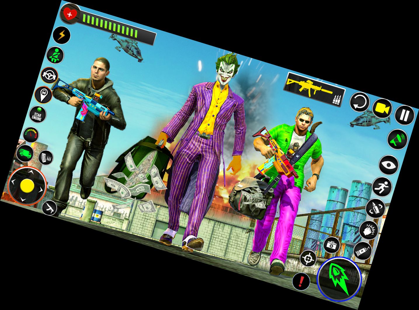 Кривавий Клоун-Грабіжник Банків