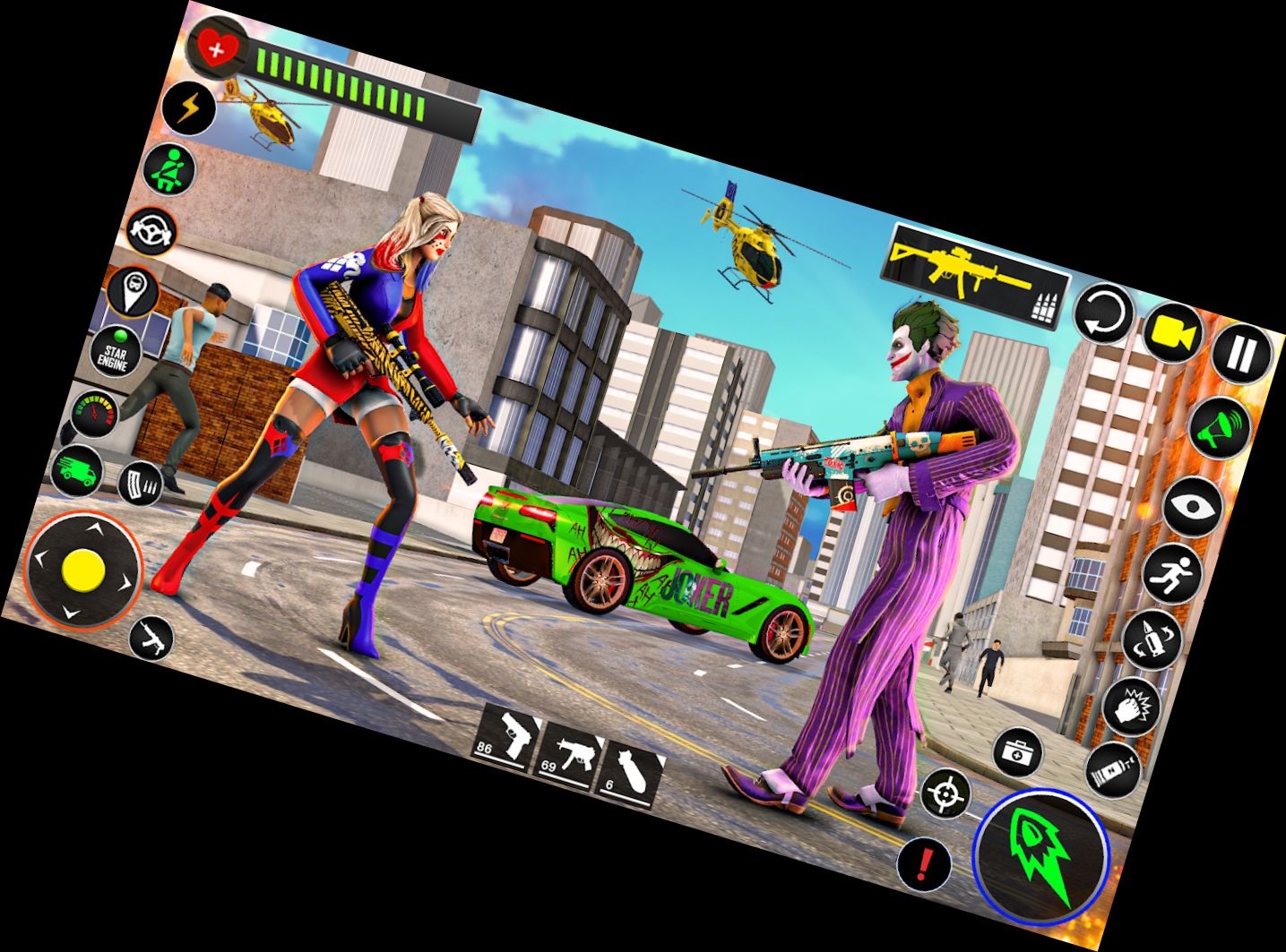 Кривавий Клоун-Грабіжник Банків