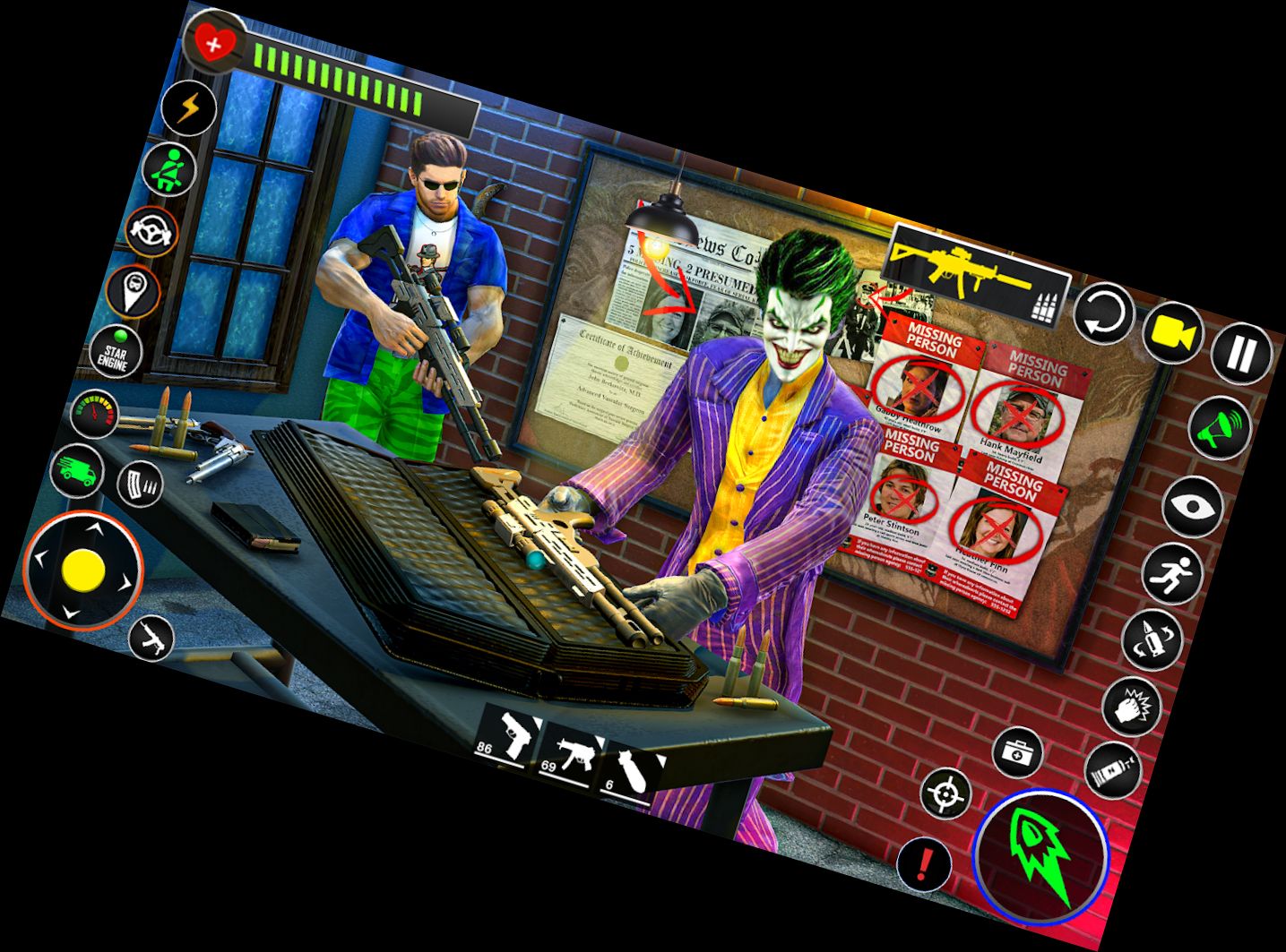 Кривавий Клоун-Грабіжник Банків