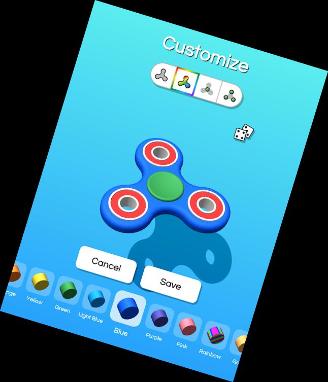 Fidget-Spinner-Designer 3D