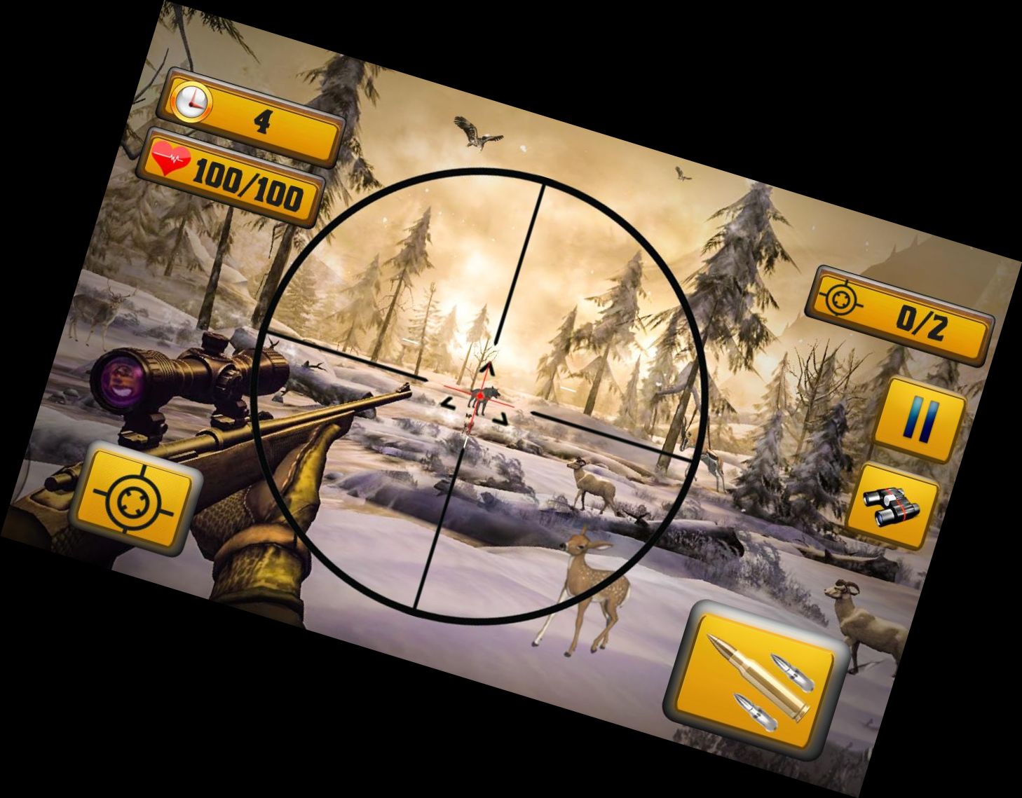 Стрельба по диким