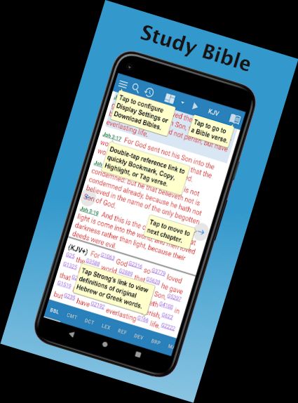 e-Sword: Bibel-Studium auf dem Weg