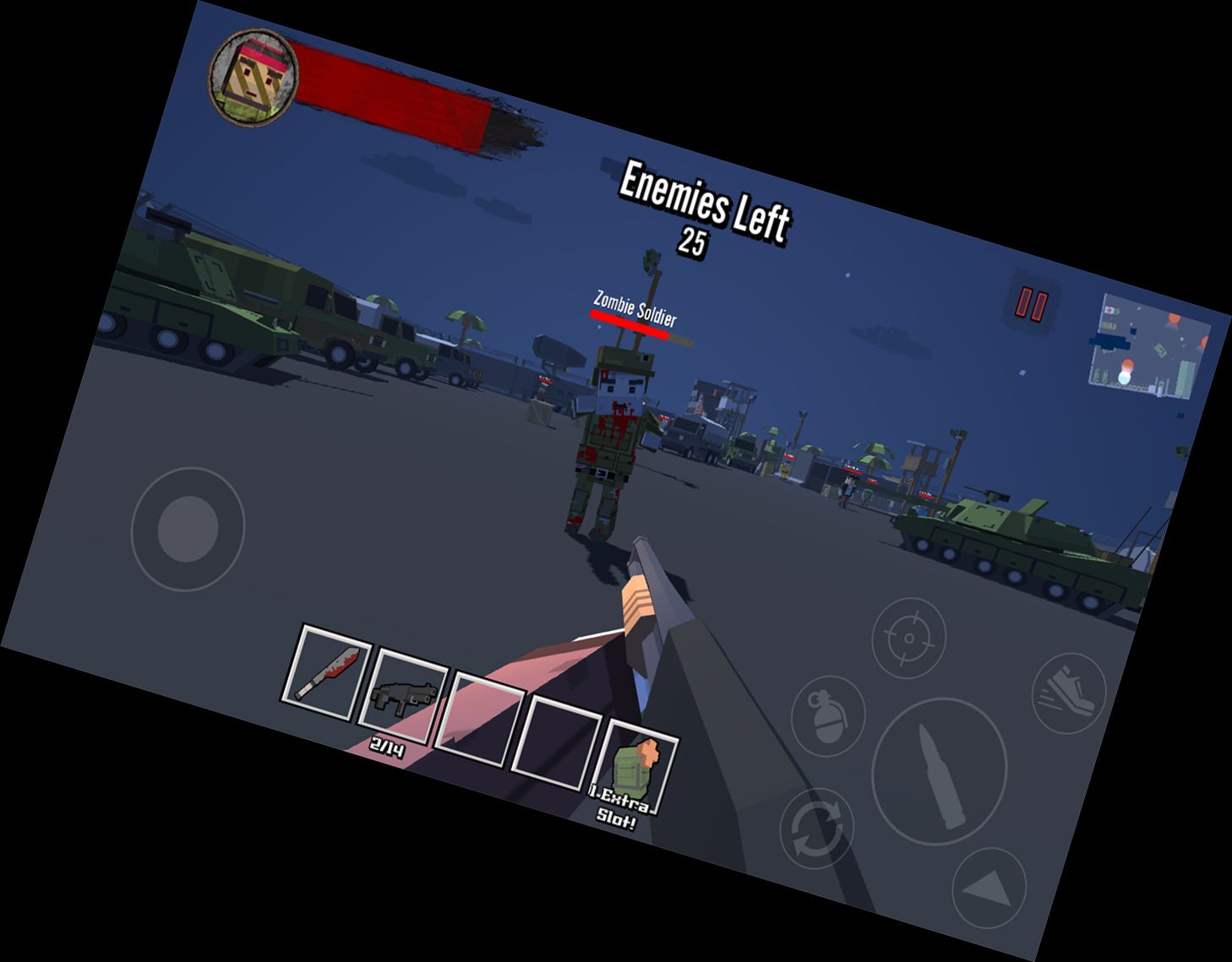 Blocky Zombie Überleben 2