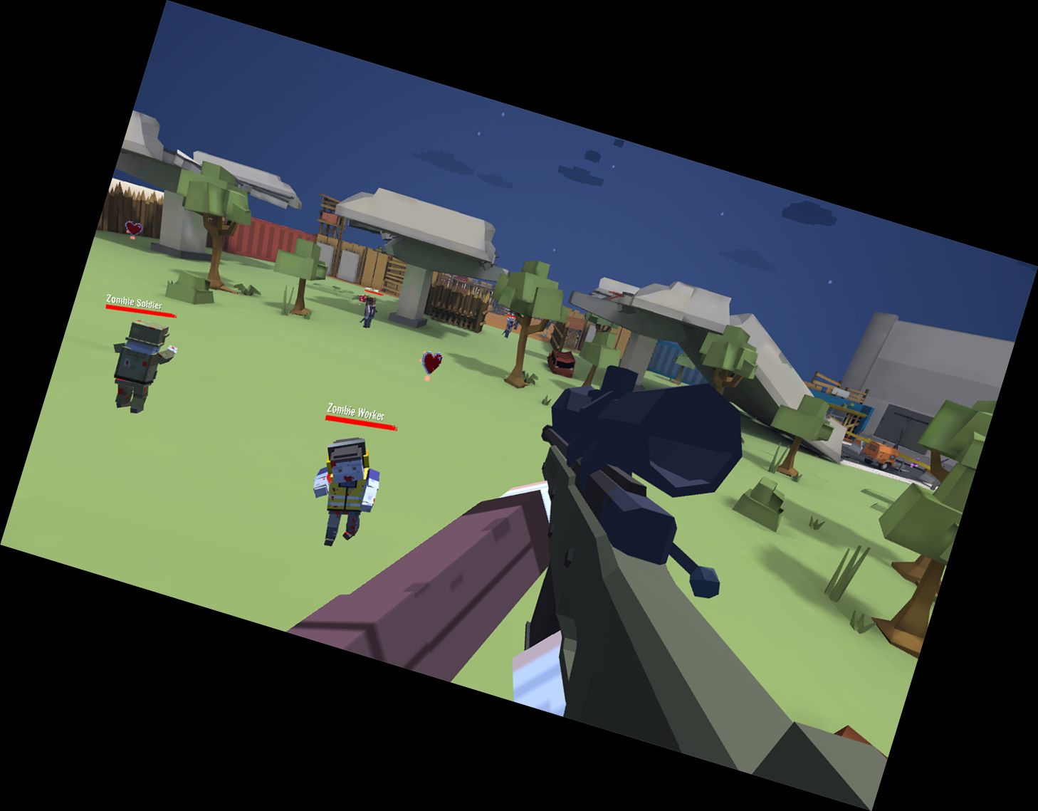 Blocky Zombie Überleben 2