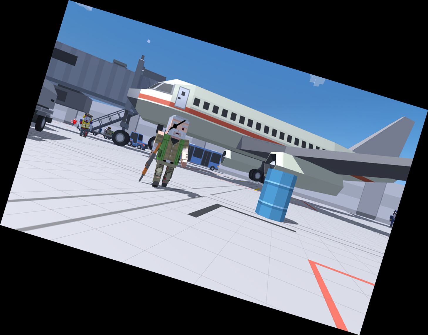 Blocky Zombie Überleben 2