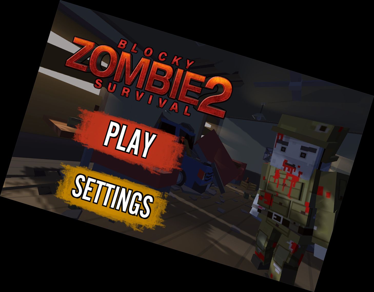 Blocky Zombie Überleben 2