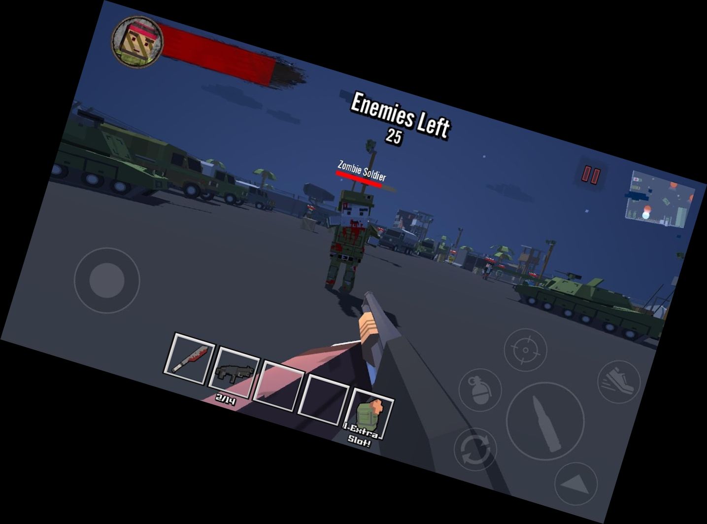 Blocky Zombie Überleben 2