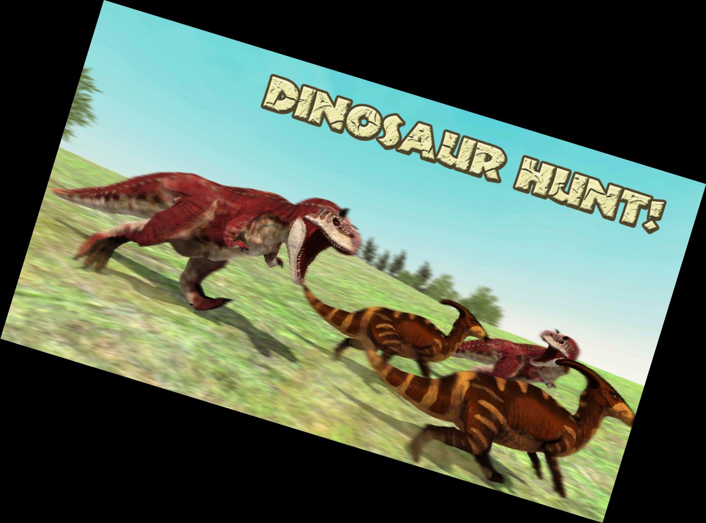 Hungriger Apex-Welt Dino-Jag