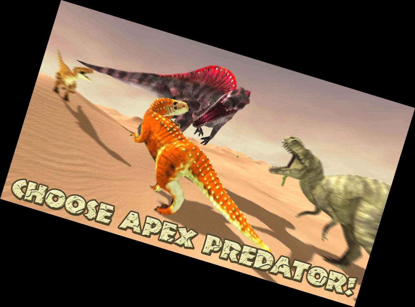 Hungriger Apex-Welt Dino-Jag