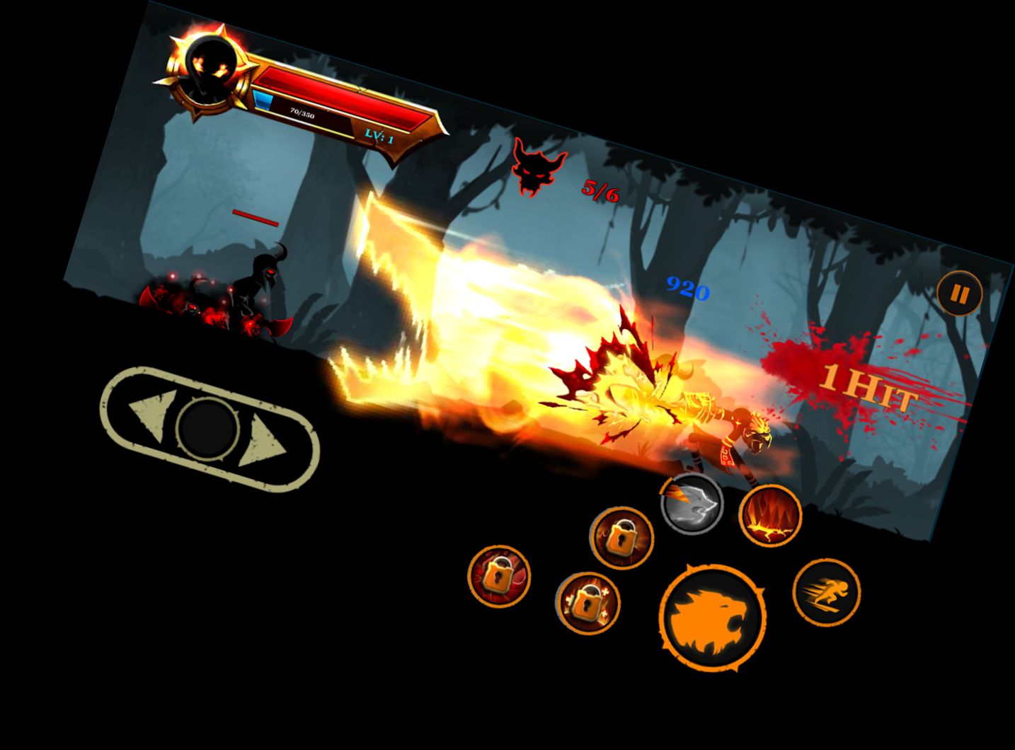 Schattenstab-Krieger