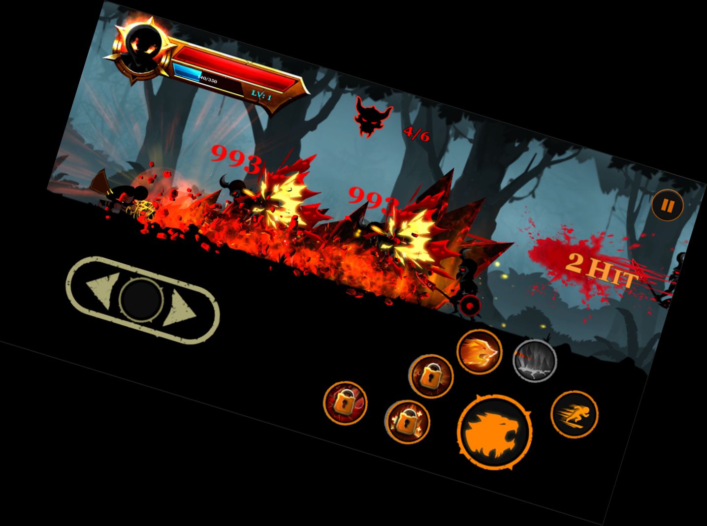 Schattenstab-Krieger