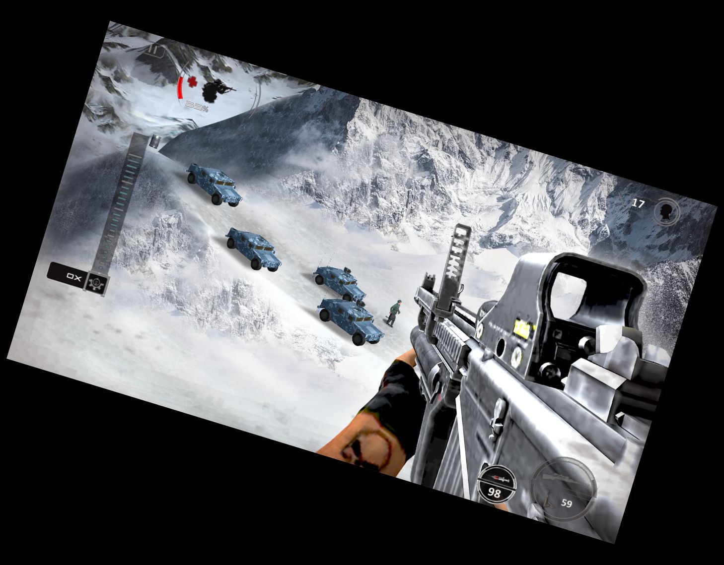 Гірський Снайпер Стрілянина 