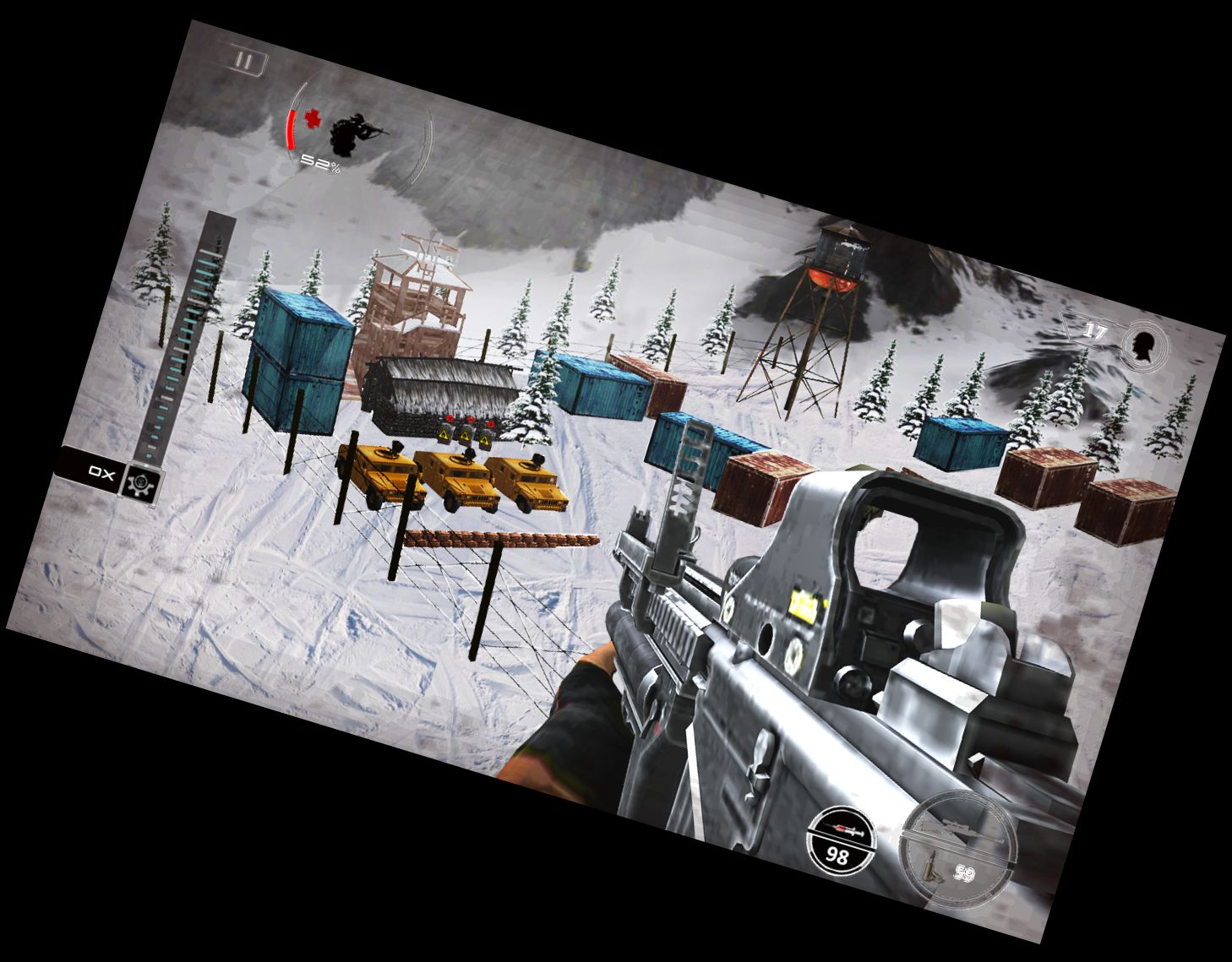 Гірський Снайпер Стрілянина 