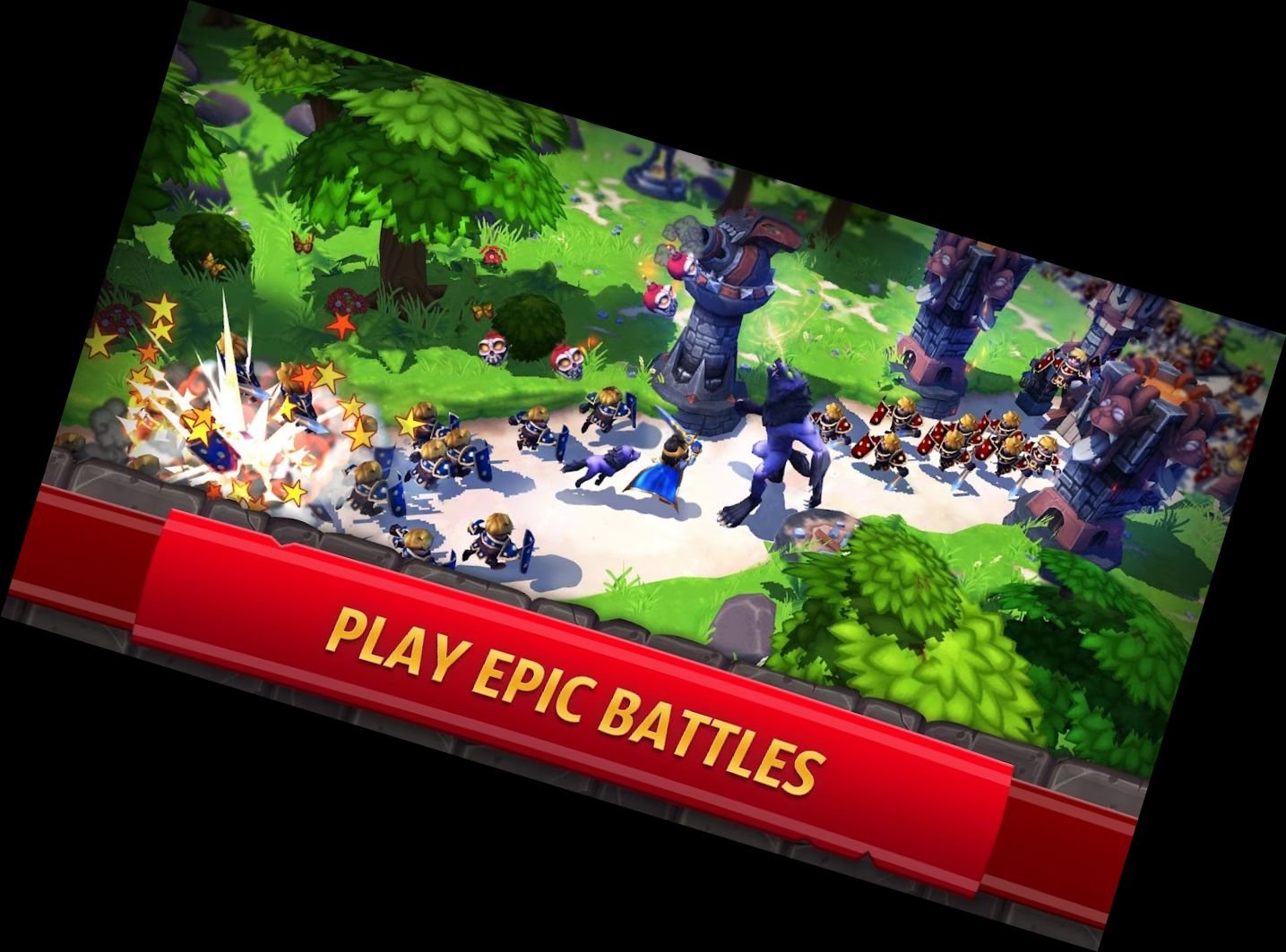 Royal Revolt 2: Turm Verteid