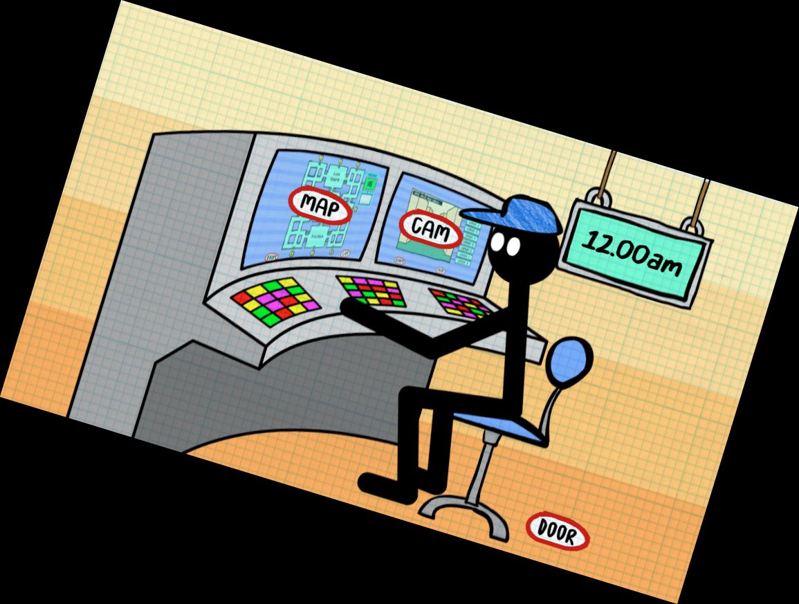 Человек-палочка: Выжить пять ноч