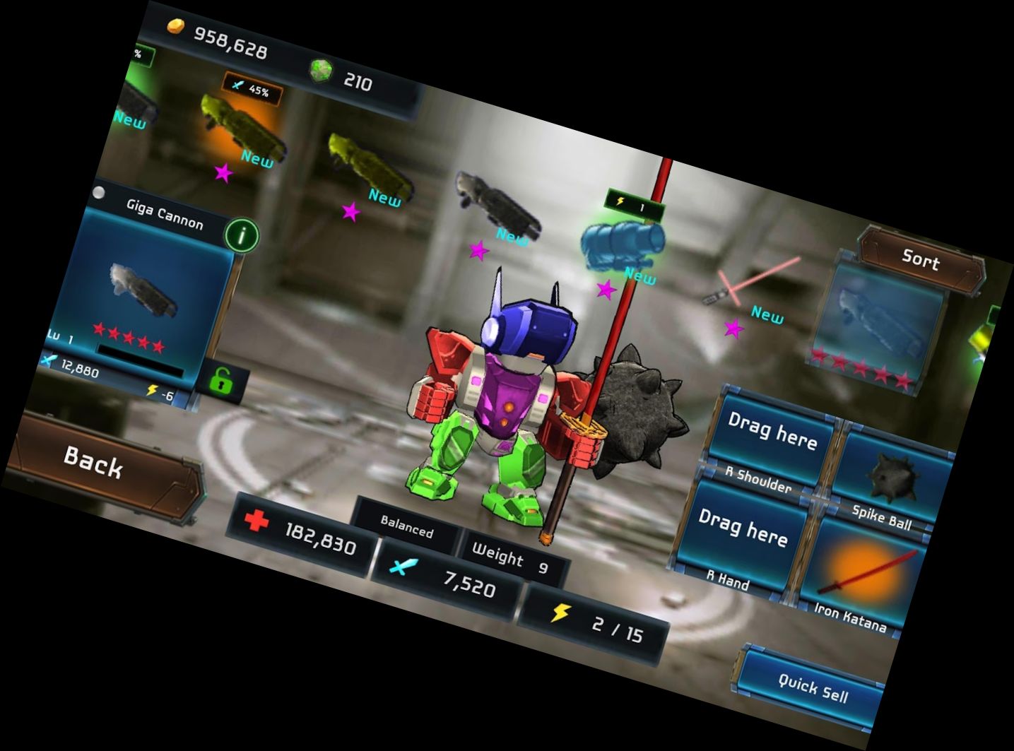 Мега Боты: Арена Битвы: Построй Бойевого