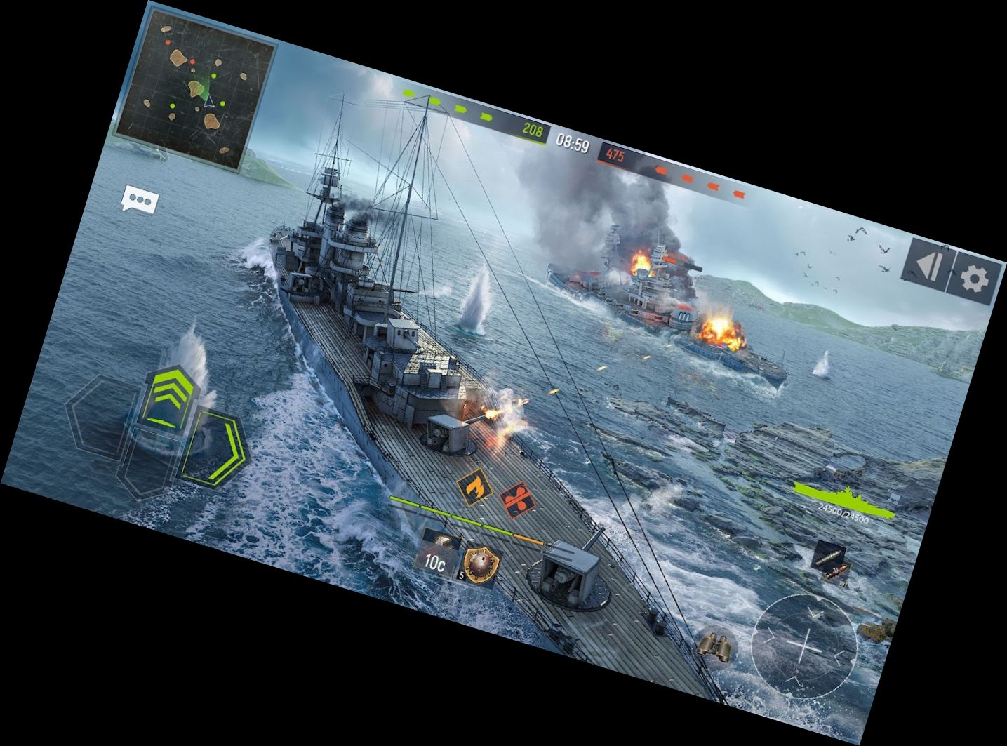 Navy War: Naval Battle Fleet