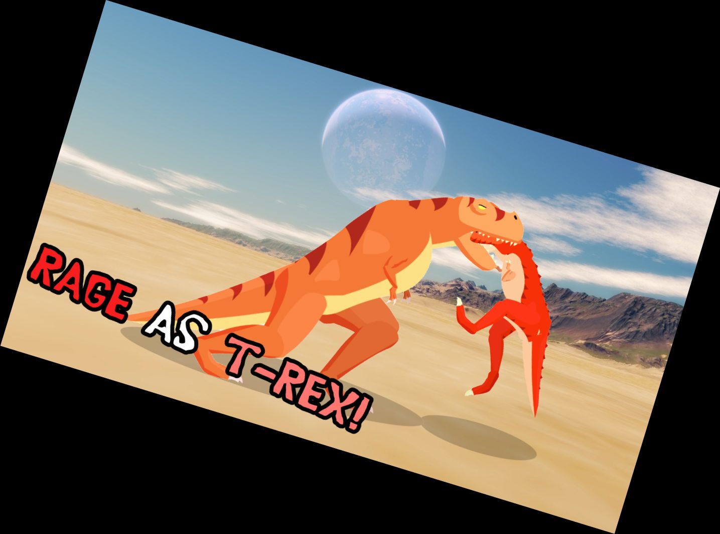 T-Rex kämpft gegen Carnot