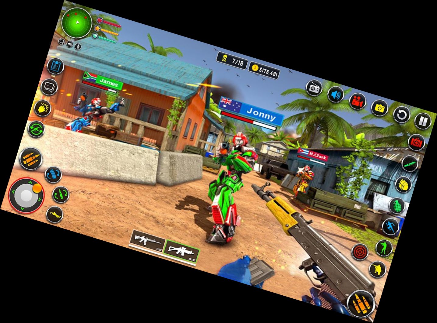 Gegen-Terror-Roboter-Spiel