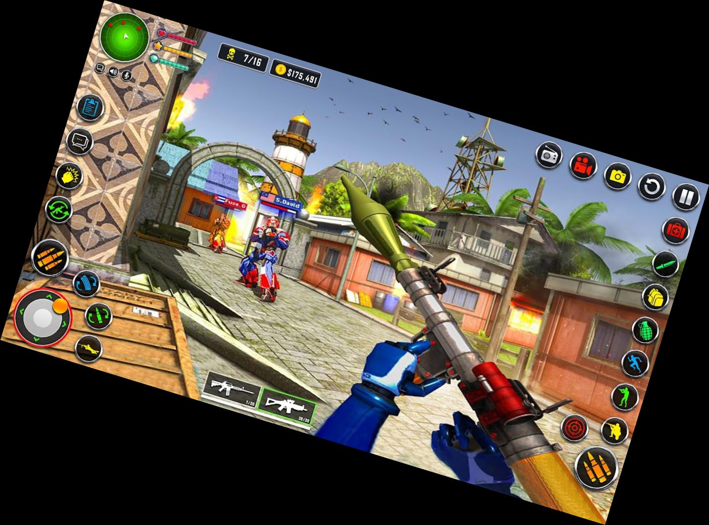 Gegen-Terror-Roboter-Spiel