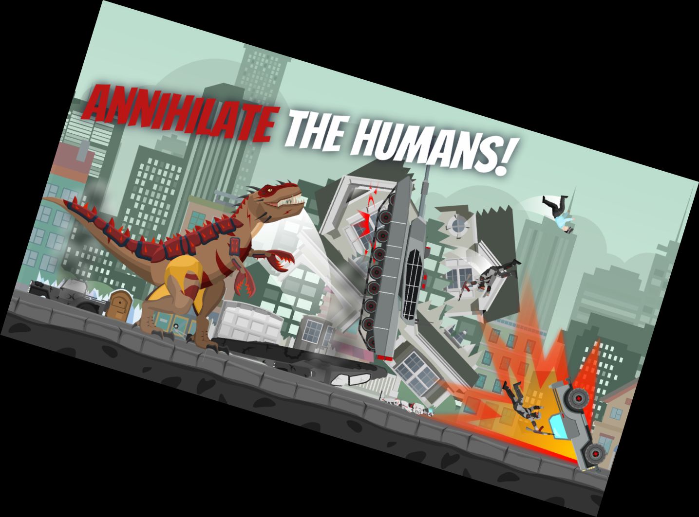 Hybrid-Dinosaurier: Weltverwüstung