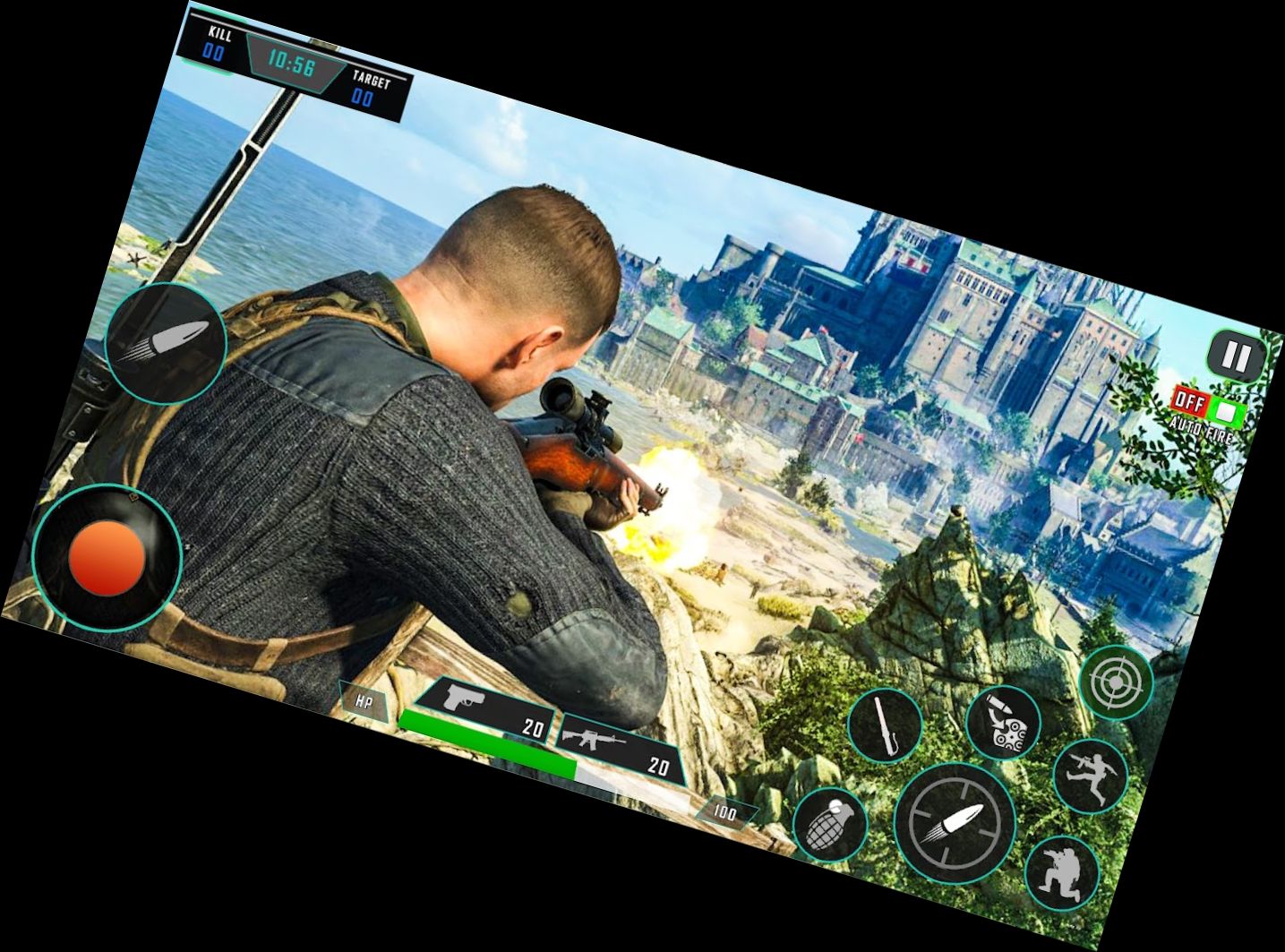 Offline Waffenspiele : Feuer Spiele