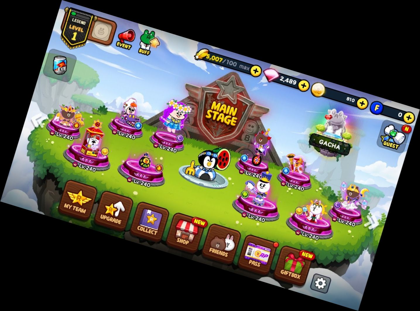 LINE Рейнджерів: Війни Брауна