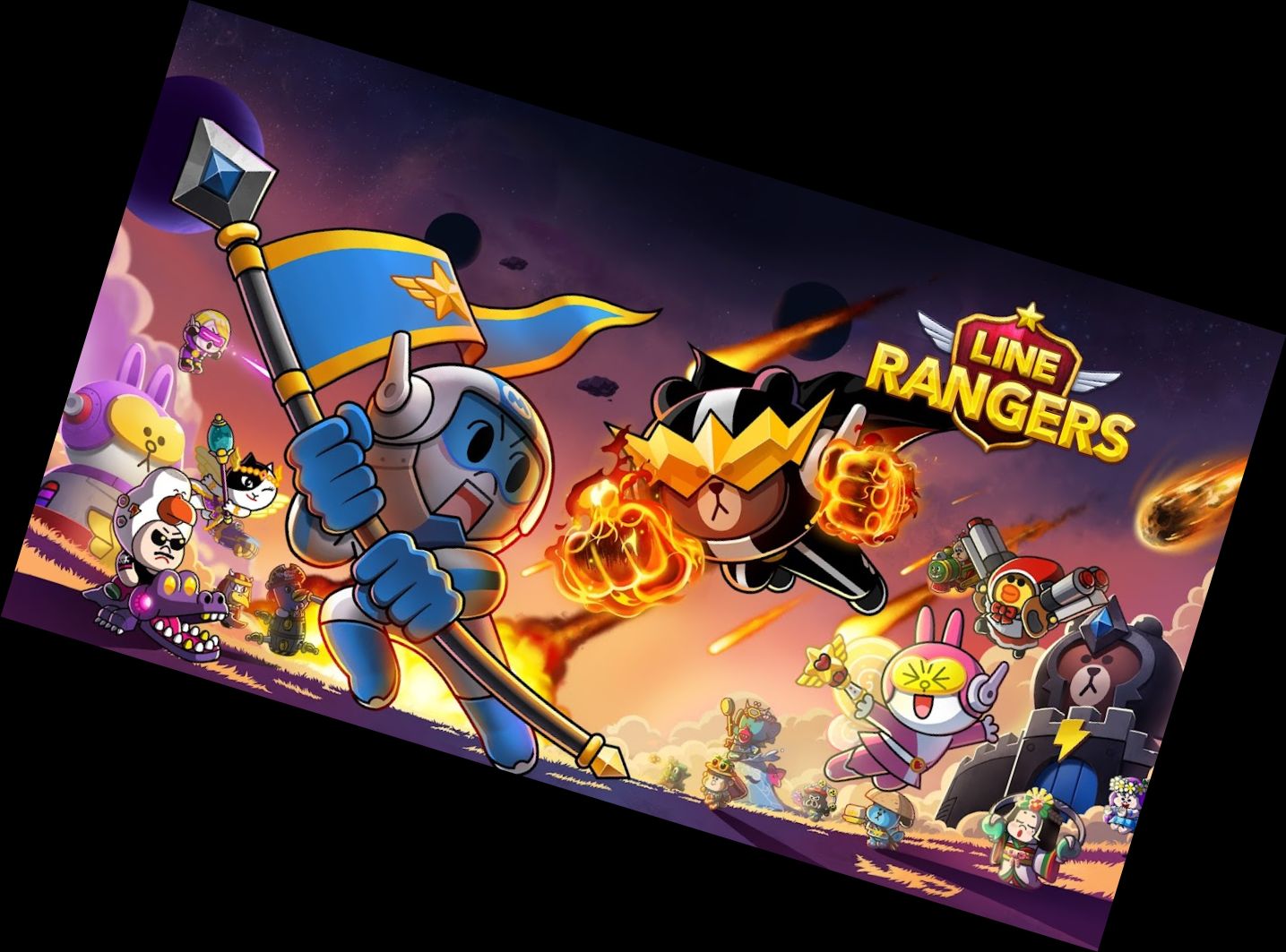 LINE Rangers: Brown-Cony Kriege!