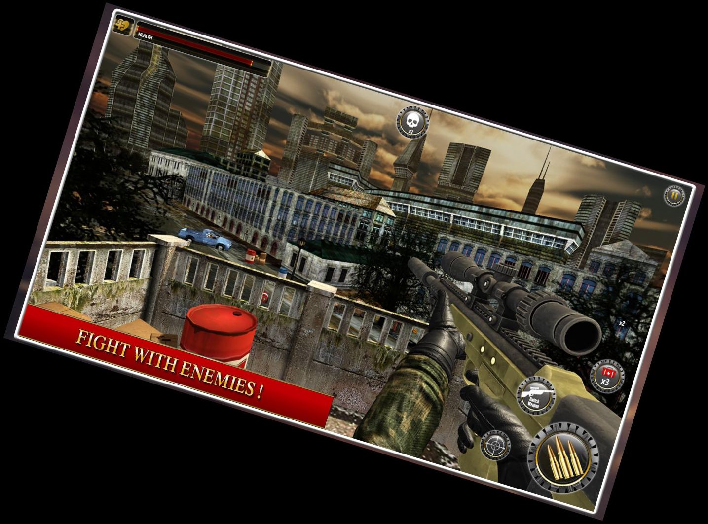 World War 2 Sniper Battle 3D Shooting Games