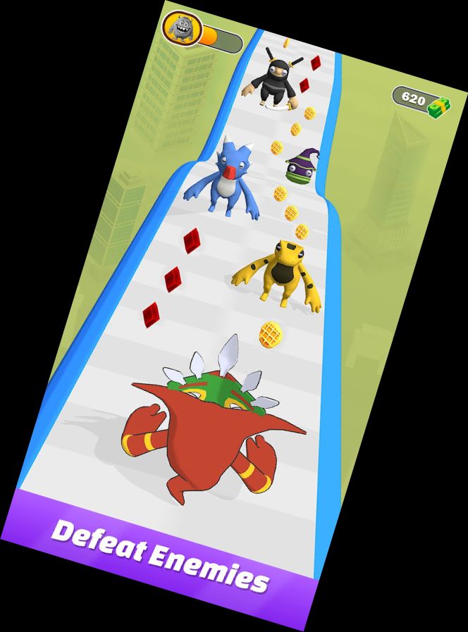 Monster Rush: Evolutionsspiele