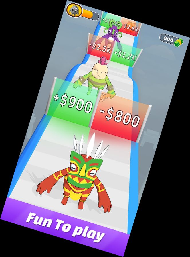 Monster Rush: Evolutionsspiele