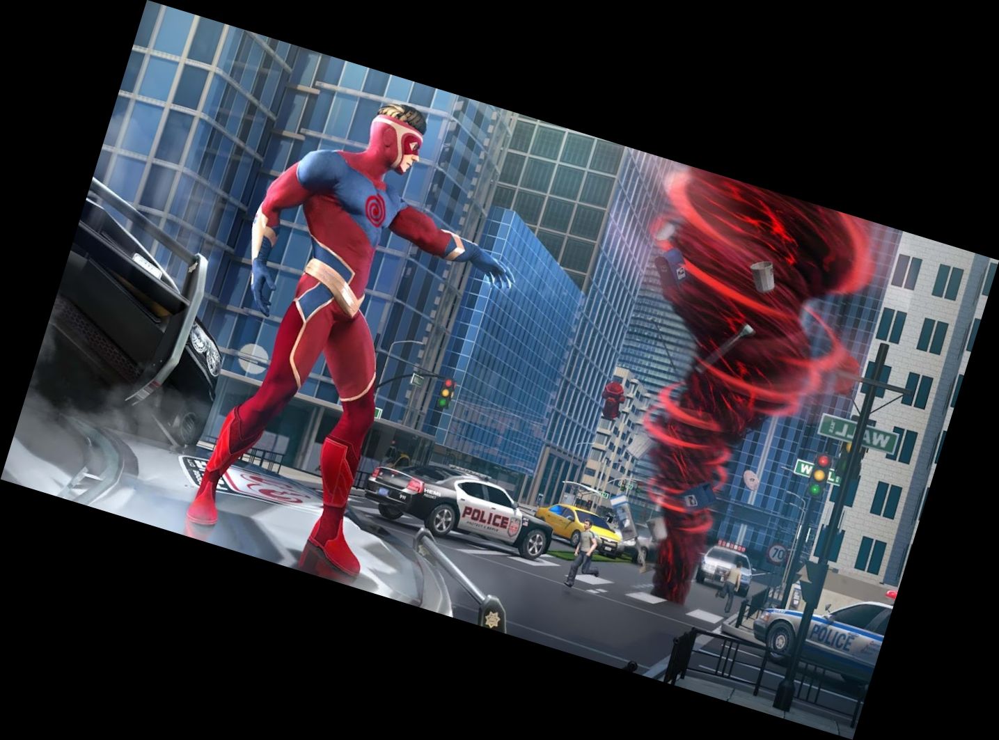 Hurrikan Superheld Tornado