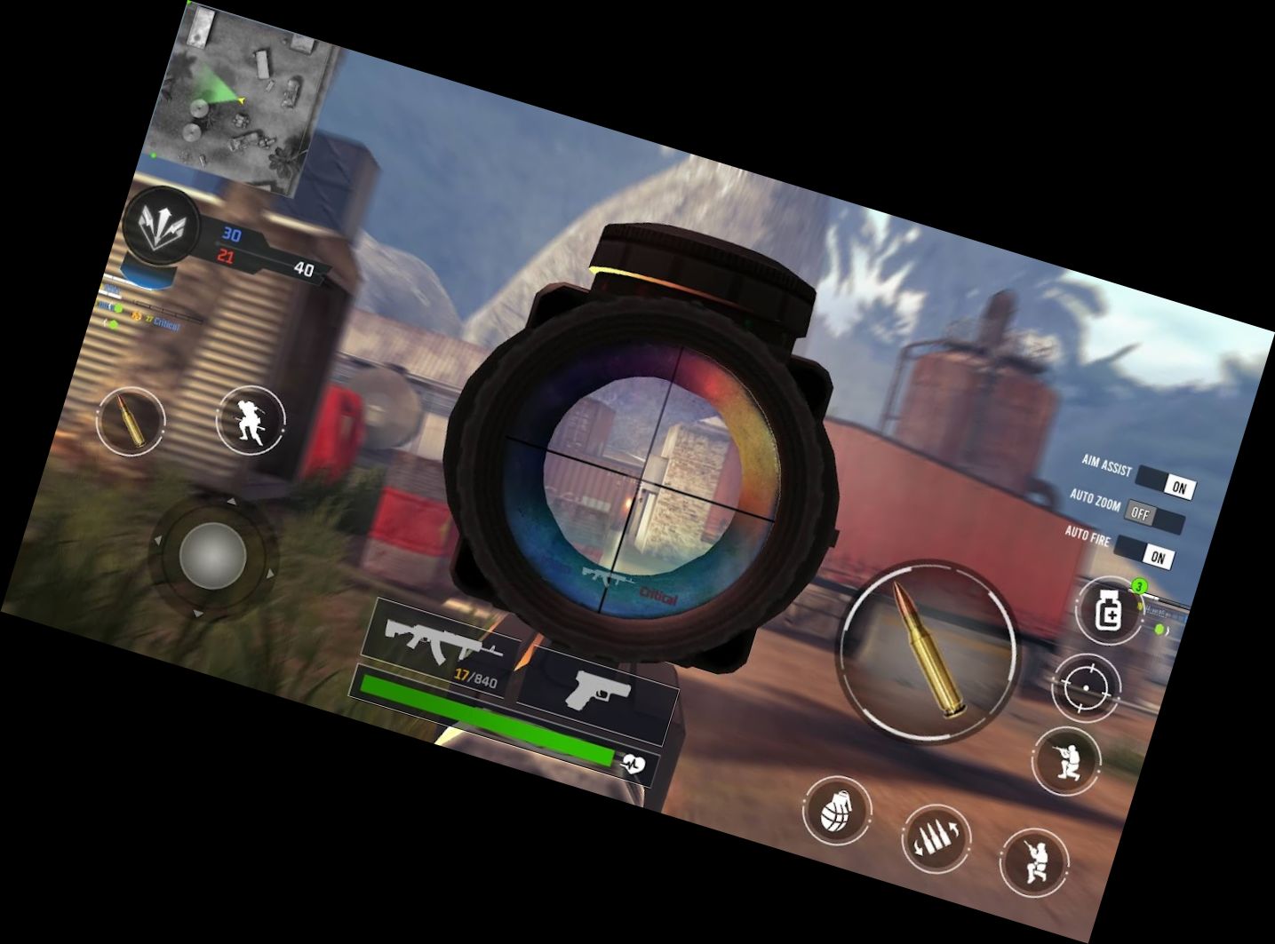 Зона Огнестреля: Оружие