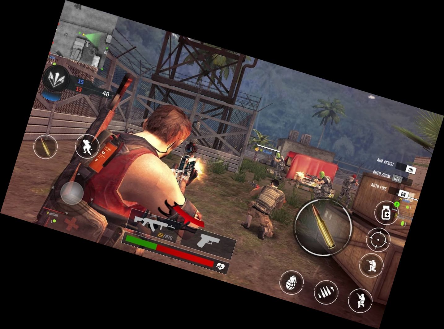 Зона Огнестреля: Оружие