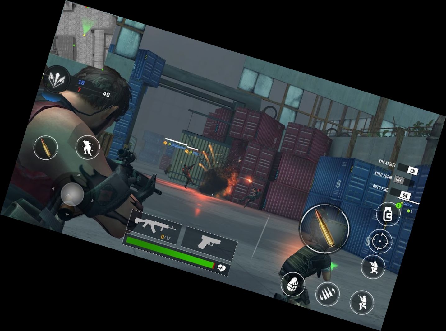 Зона Огнестреля: Оружие