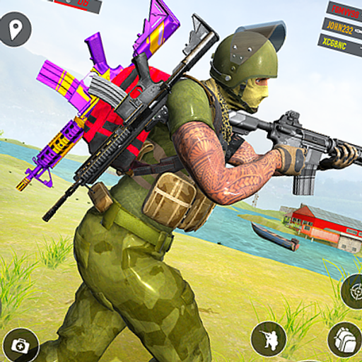 3D Shooter Game: Gun Strike Simulator