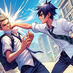 Бойцовская игра старших классов