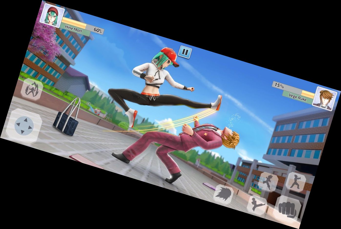 Бойцовская игра старших классов