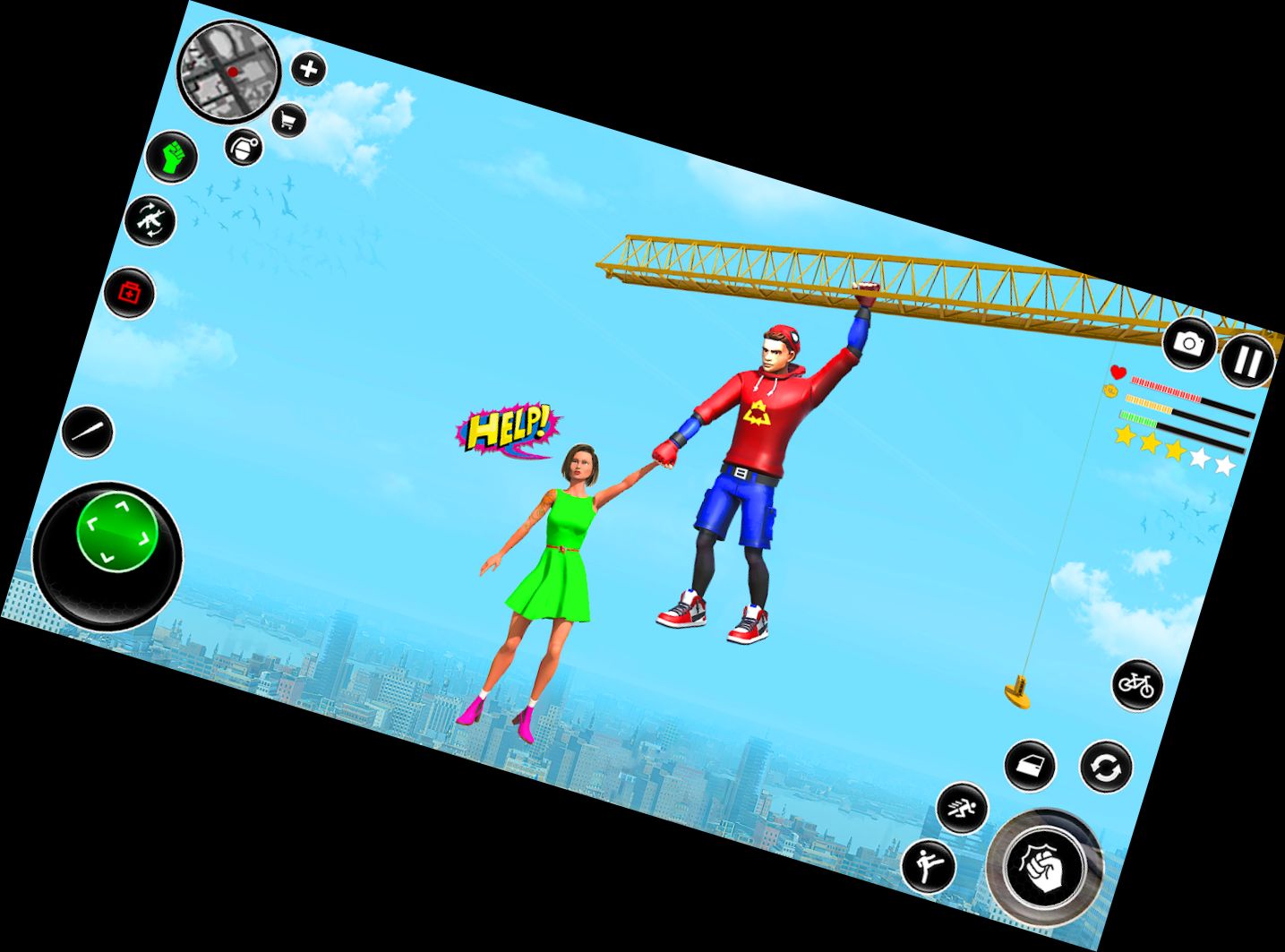 Miami Seil-Spinnenn-Kampf-Mann